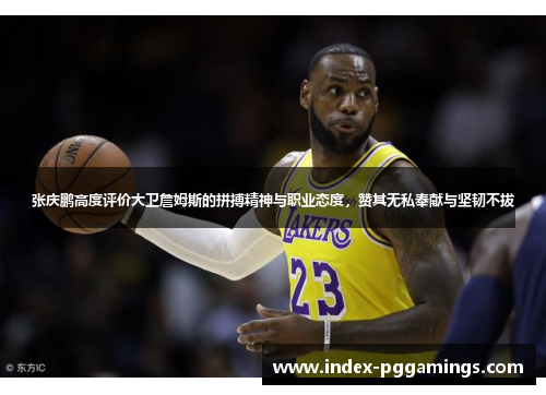 张庆鹏高度评价大卫詹姆斯的拼搏精神与职业态度，赞其无私奉献与坚韧不拔